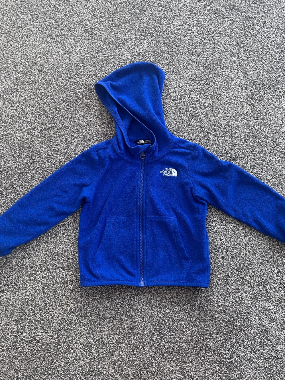 The North Face Toddler Royal Blue Hooded Fleece Jacket